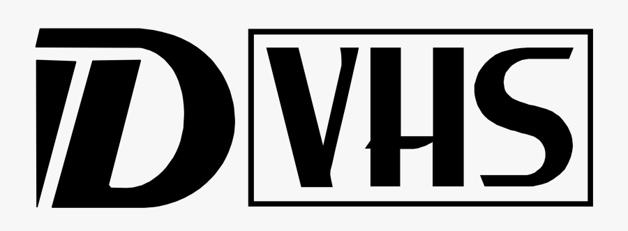 D Vhs Logo, Transparent Clipart
