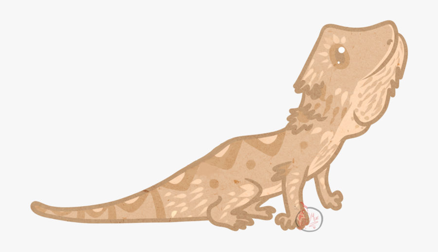 Bearded Dragon By Ineffable-ferret On Clipart Library - Bearded Dragon Drawing Easy, Transparent Clipart