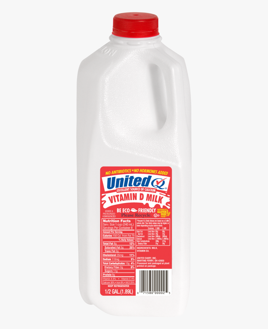 United Dairy Low Fat Buttermilk Qt, Transparent Clipart