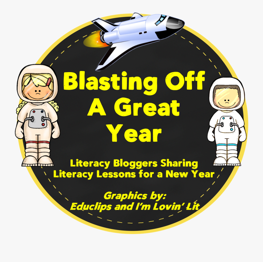 Literacy Clipart Nonfiction Text - Blasting Off For A New Year, Transparent Clipart