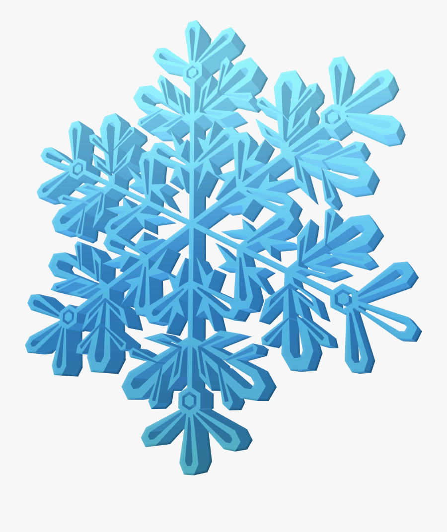 D Image Gallery - 3d Snowflake Graphic, Transparent Clipart