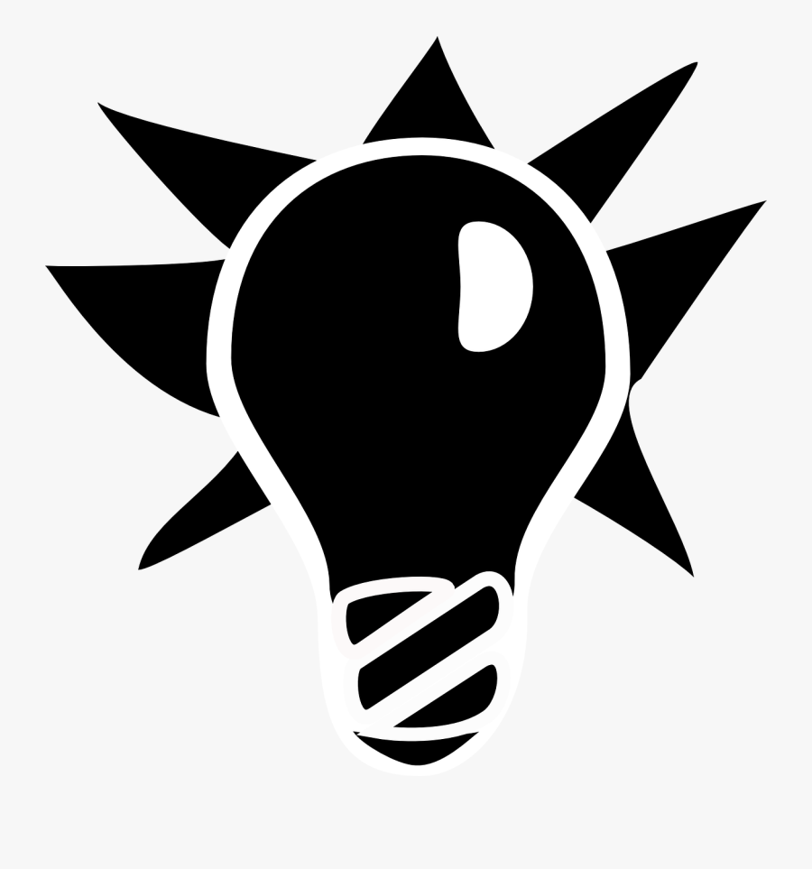 Incandescent Light Bulb, Transparent Clipart