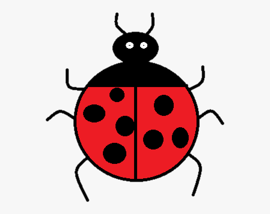 Lady Bug Red - Ladybird Beetle, Transparent Clipart