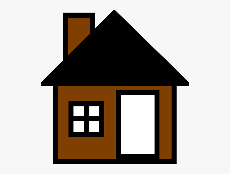 Download Brown House The Svg House Clip Art Free Transparent Clipart Clipartkey