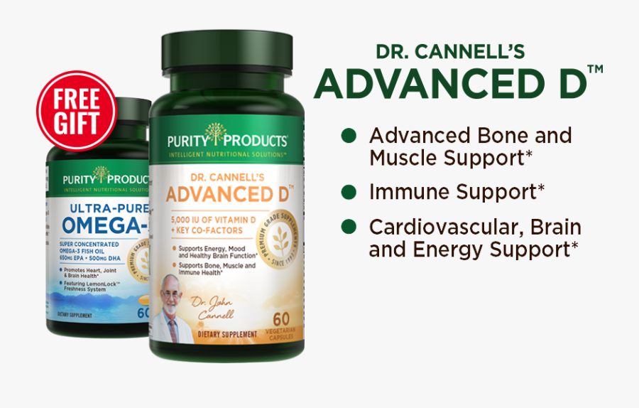 Advanced Vitamin D, Transparent Clipart