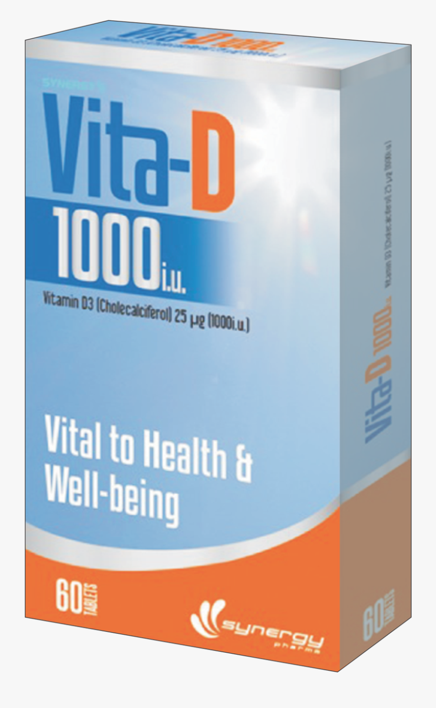 Synergy Pharma India Vita D 1 - Carton, Transparent Clipart