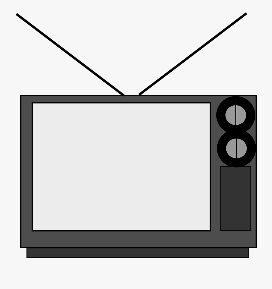 Television Clip Art, Transparent Clipart