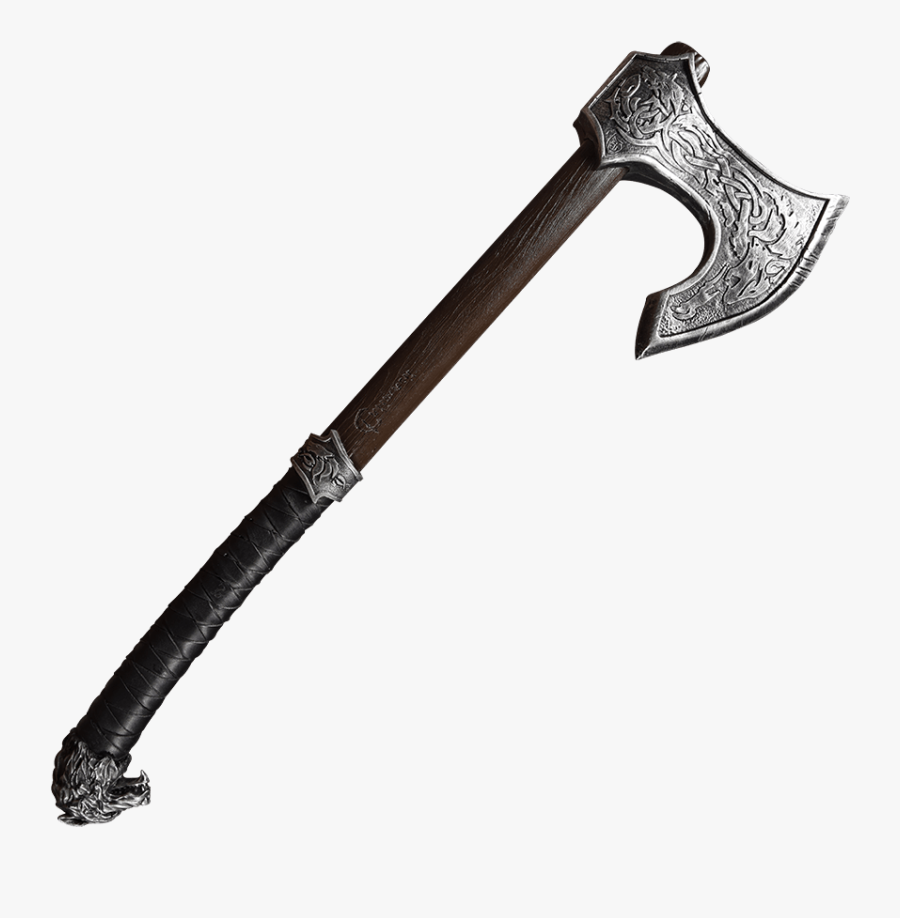 Krieger Larp Axe Old Norse Stories Speak Of- - Larp Ax, Transparent Clipart