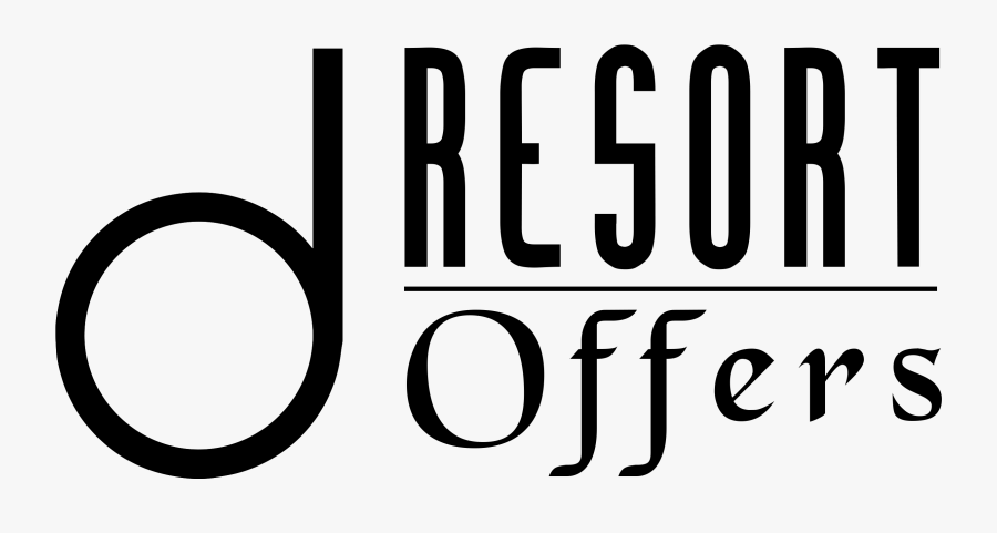 D By Dashoppe D-resort Offers Logo - Black-and-white, Transparent Clipart