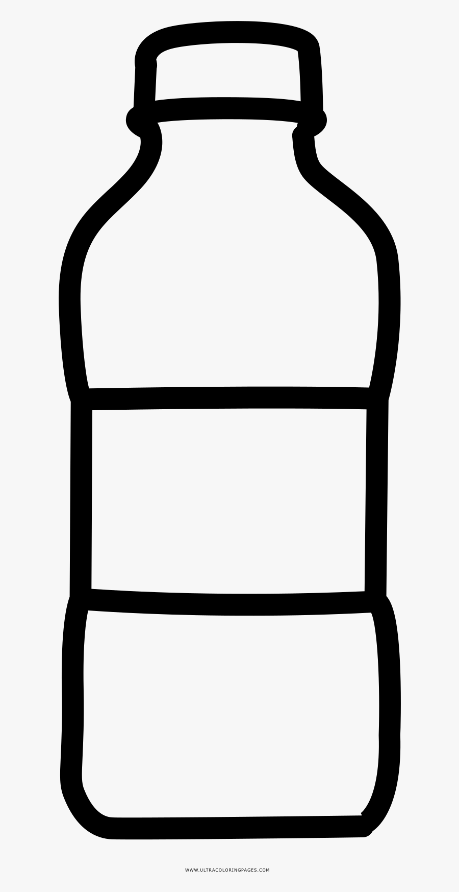 Plastic Bottle Coloring Page - Chair, Transparent Clipart