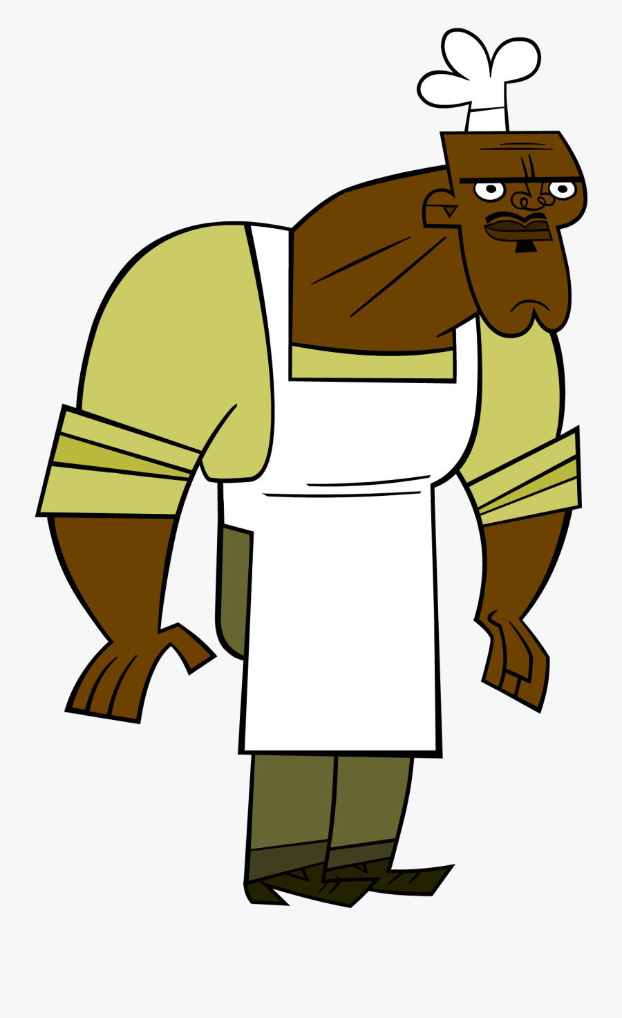 Chef Hatchet - Chef From Total Drama, Transparent Clipart