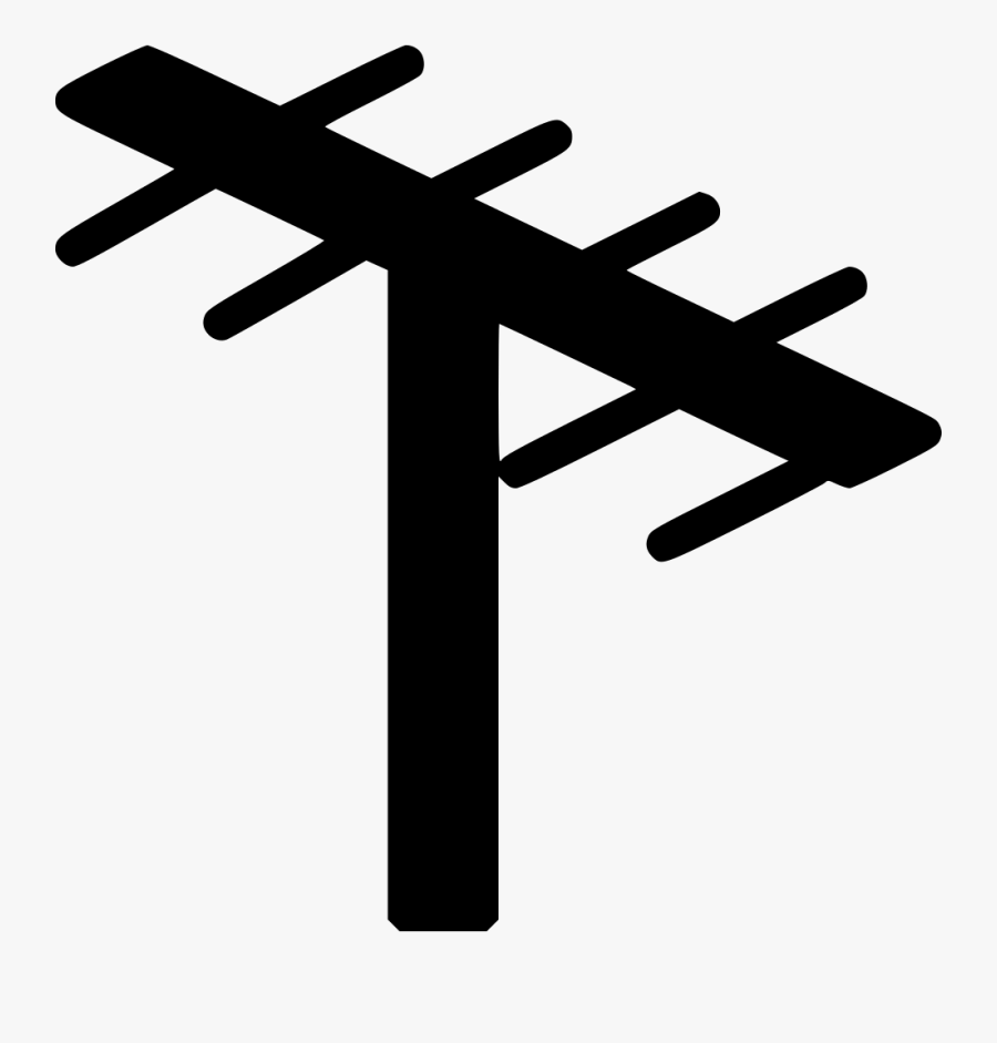 Antenna Icon Png - Cross, Transparent Clipart