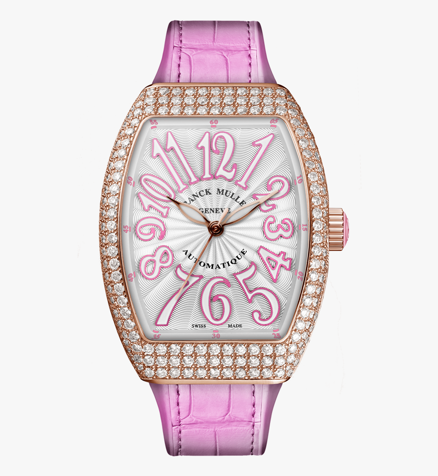 V 32 Sc At Fo D - Franck Muller Vanguard Lady Price, Transparent Clipart