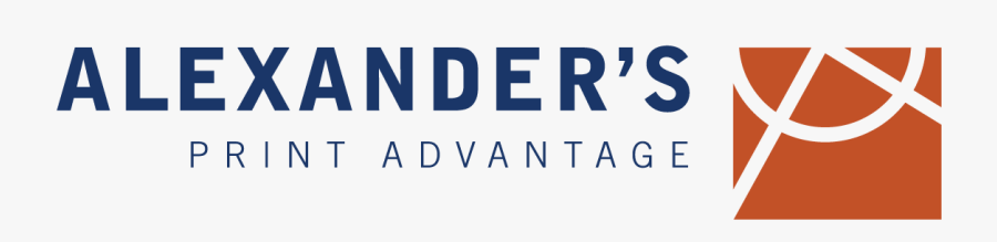 Clip Art Digital Printing Versus Offset - Alexander's Print Advantage Logo, Transparent Clipart