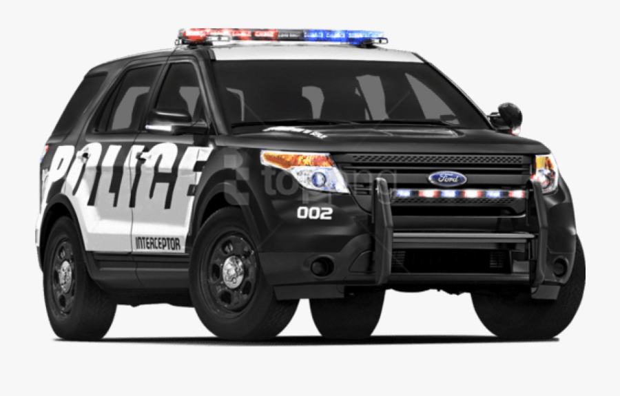 Car Png Images Top View - Police Car Png, Transparent Clipart