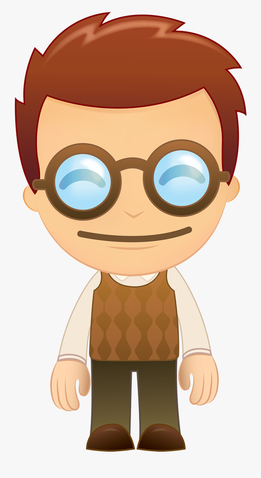 Clip Art Animation Boys Images - Genius Kid Clipart, Transparent Clipart