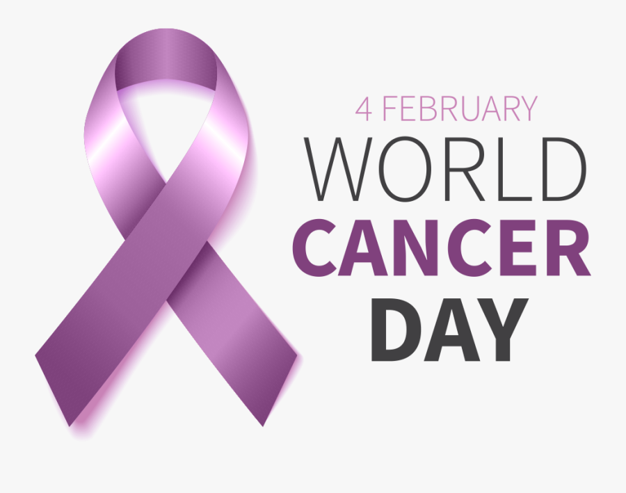 Pink February Cancer Paras Vector World Hospitals Clipart - Png Logo World Cancer Day Transparent, Transparent Clipart