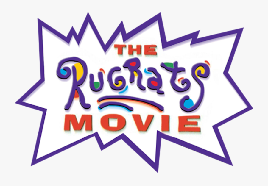 Rugrats Movie Png - Rugrats Logo Black And White, Transparent Clipart