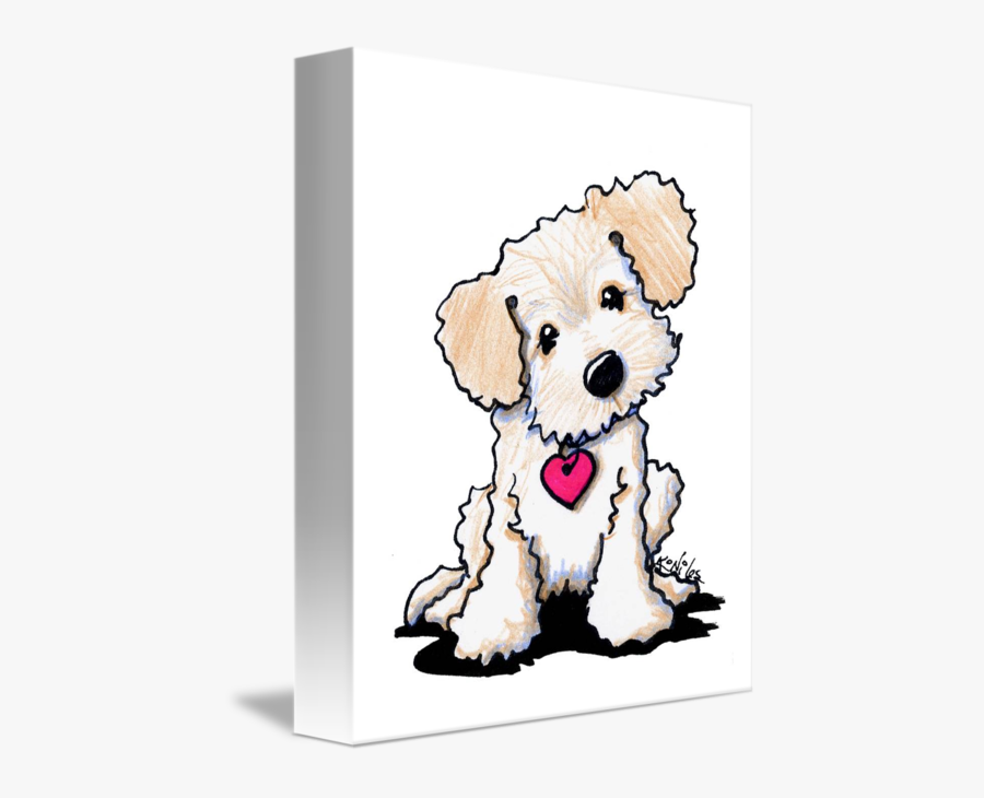 Goldendoodle Labradoodle Maltese Dog Golden Retriever - Cockapoo Puppy Cartoon Cockapoo, Transparent Clipart