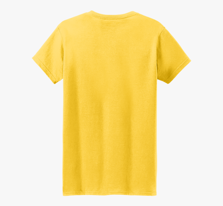 yellow shirt back