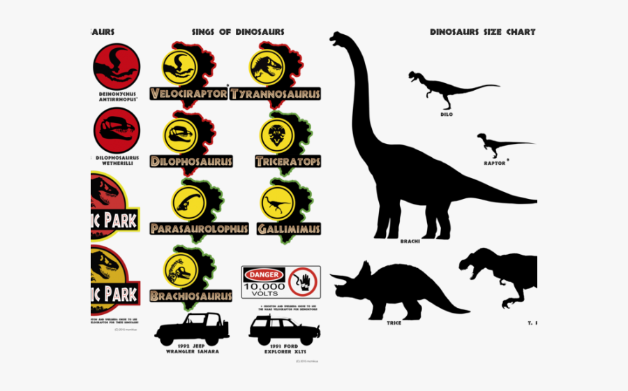 Transparent Jurassic Park Clipart - Jurassic Park Dinosaur Logos, Transparent Clipart