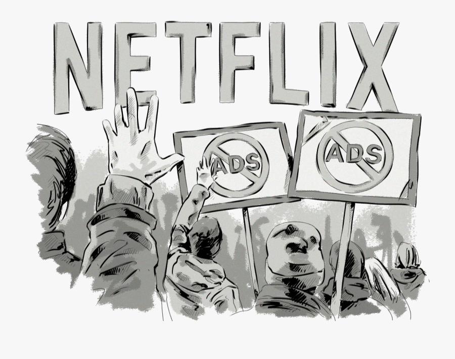 How To Draw The New Netflix Logo - Illustration, Transparent Clipart