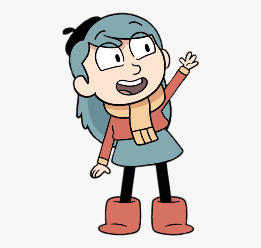 #hilda #netflix #hildanetflix #cartoon #girl #waving - Hilda No Background, Transparent Clipart