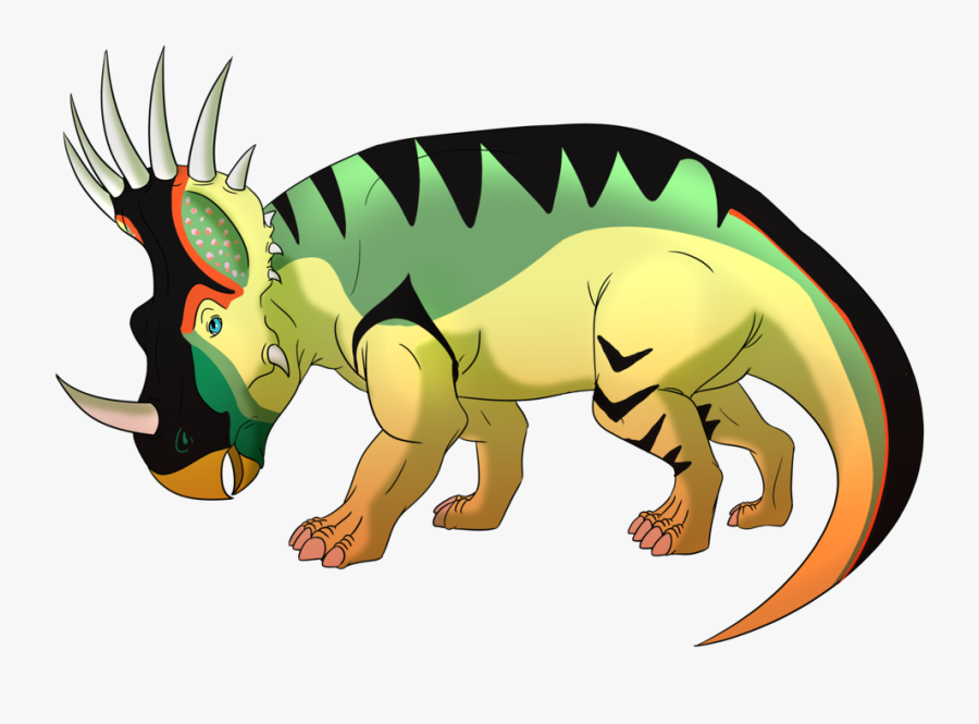 More Like Jurassic Park Velociraptor By Tyrannosaurusking - Styracosaurus Cartoon, Transparent Clipart