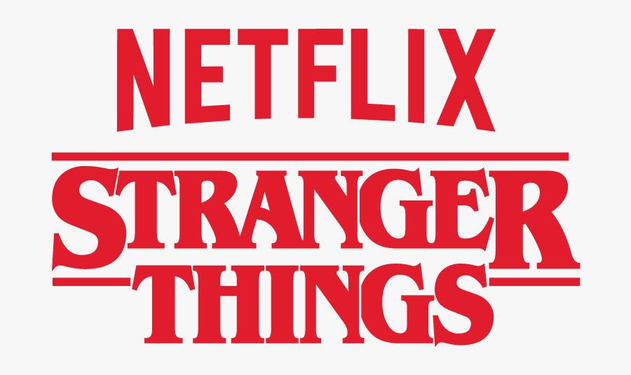 Clip Art Logo Stranger Things - Stranger Things Logo Transparent Netflix, Transparent Clipart