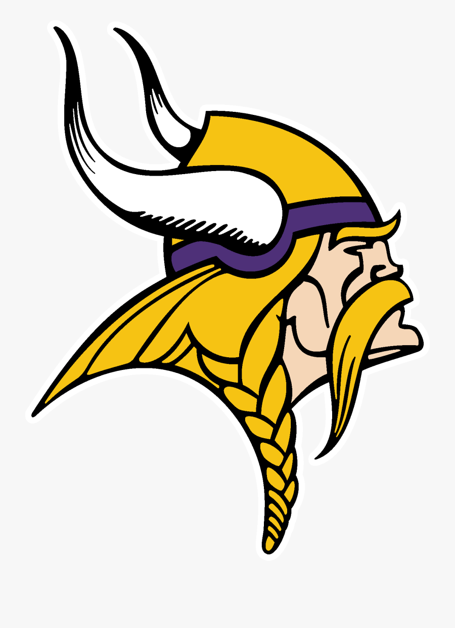 Transparent Viking Mascot Clipart - Minnesota Vikings Logo Gif, Transparent Clipart