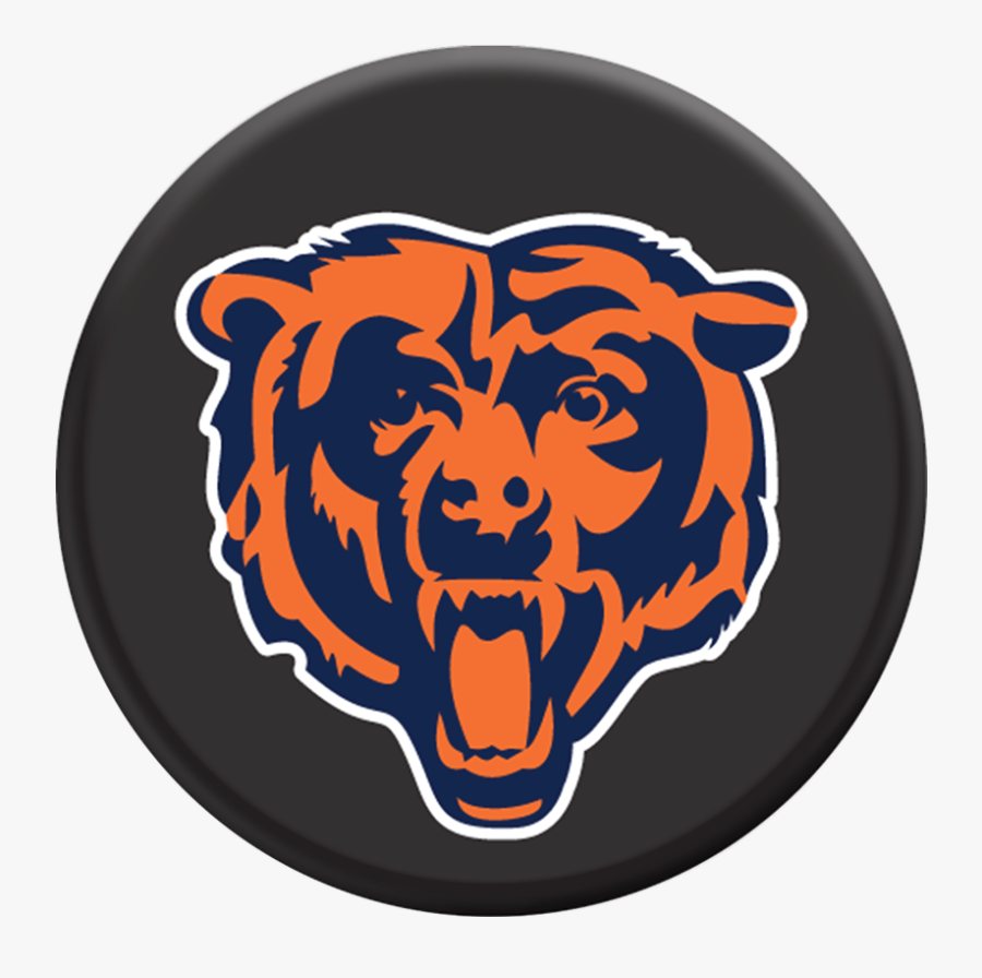 Nfl Chicago Bears Logo Popsockets Grip Rh Popsockets - Chicago Bears Logo Url, Transparent Clipart