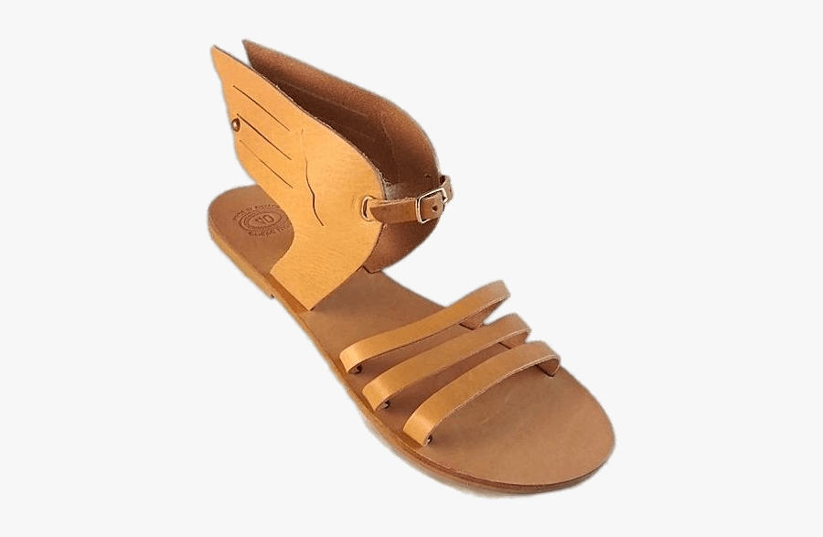 Hermes Winged Sandals - Hermes Greek Sandals, Transparent Clipart