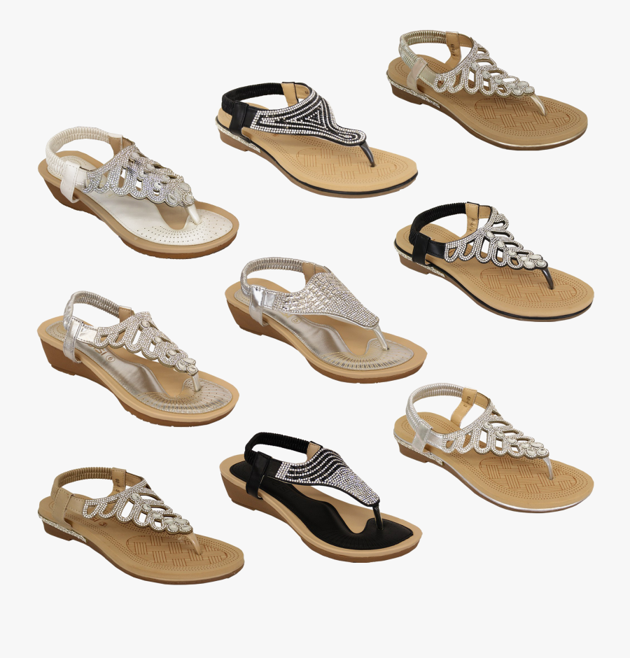 Ladies Sandal Transparent Images - Ladies Sandals New Fashion, Transparent Clipart