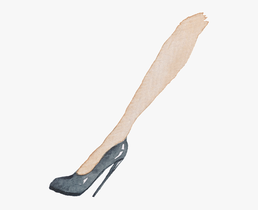 Transparent High Heel Png - Sandal, Transparent Clipart