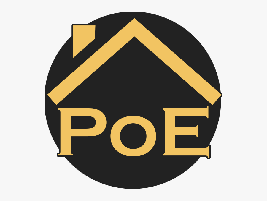 House Clip Art Poe - Emblem, Transparent Clipart