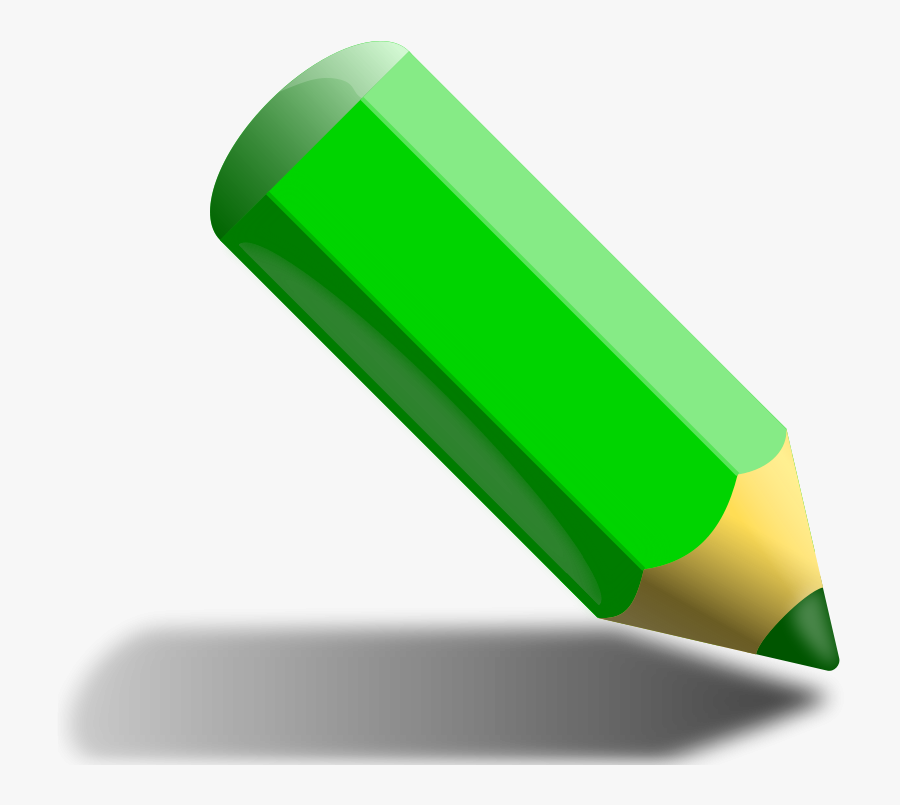 Green Pencil, Transparent Clipart
