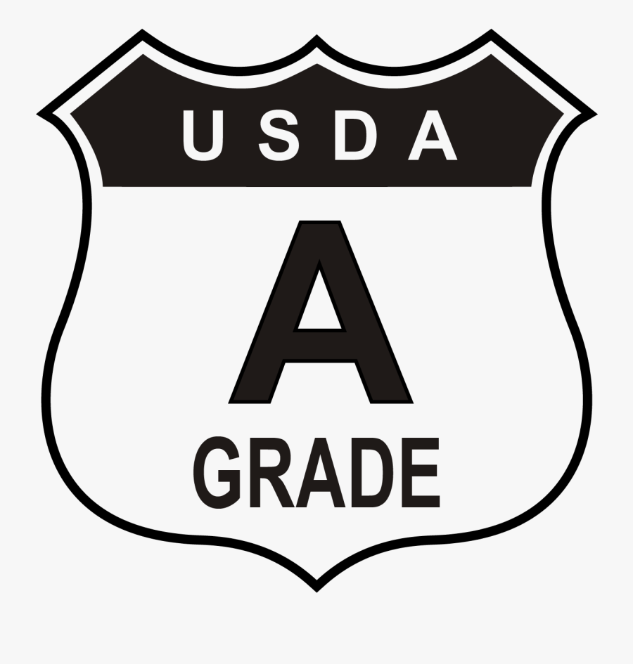 Grades Clipart Graded Work - Usda Grade A Beef Stamp, Transparent Clipart