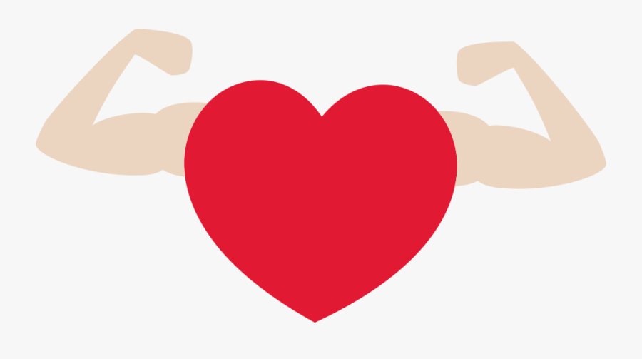 Transparent Fancy Silverware Clipart - Heart, Transparent Clipart