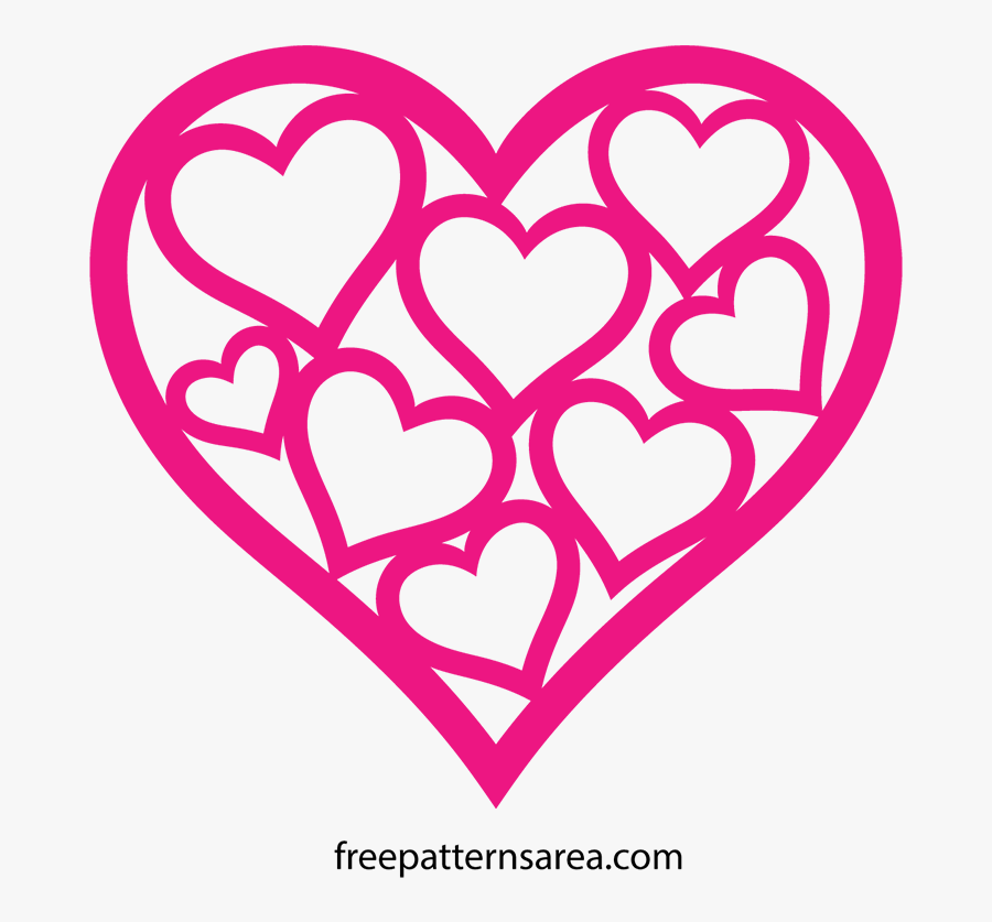 Heart Shaped Clipart Fancy - Free Valentine Svg Files For Cricut , Free