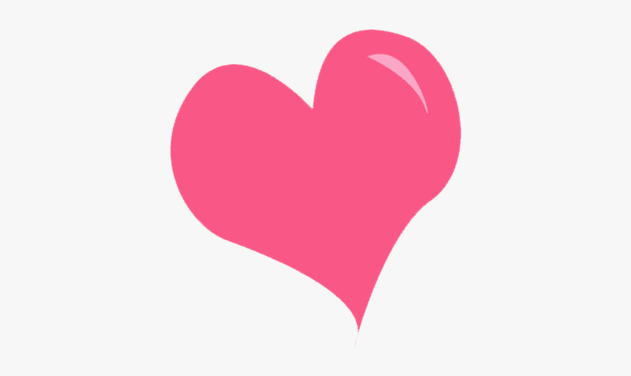 Free Valentine Clip - Pink Valentine's Day Heart, Transparent Clipart