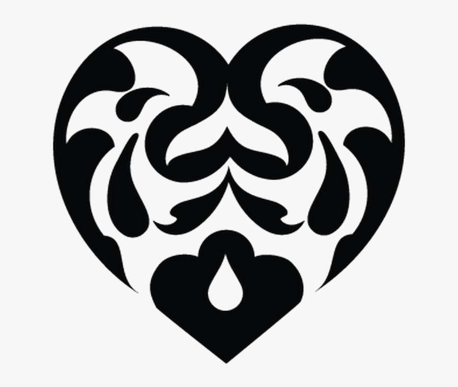 Transparent Fancy Heart Png - Vector Hearts, Transparent Clipart