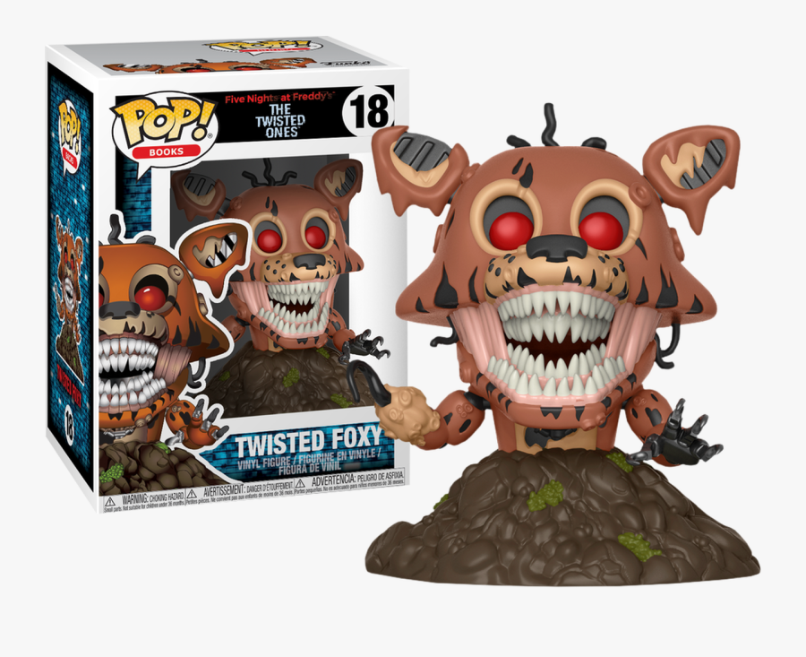 Five Nights At Freddy’s - Twisted Foxy Pop, Transparent Clipart