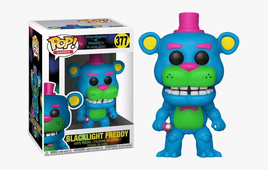 Blacklight Freddy Funko Pop, Transparent Clipart