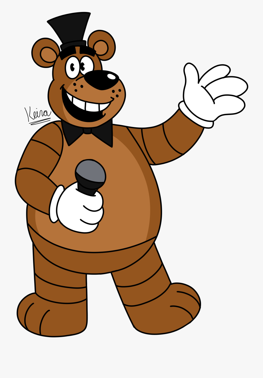 I Drew This Drawing Of Freddy A While Back I Feel Kinda - Cartoon, Transparent Clipart