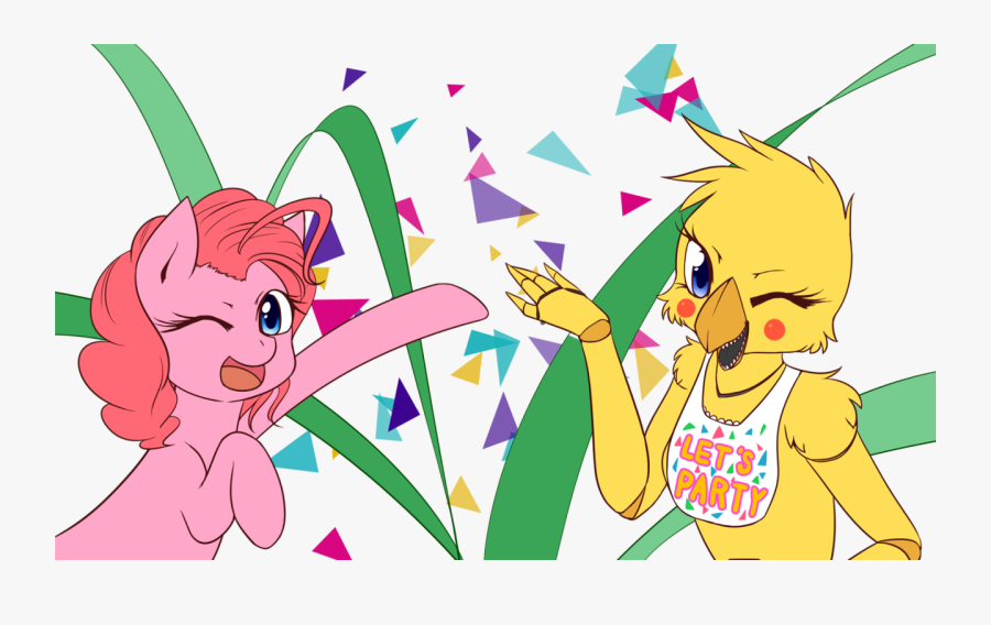 Chica X Pinkie Pie, Transparent Clipart