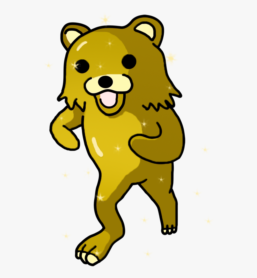 Yellow Mammal Bear Clip Art Carnivoran Cat Like Mammal - Pedobear Png, Transparent Clipart