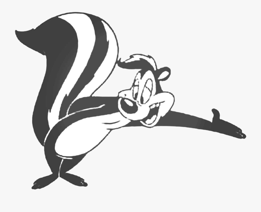 Pope Le Pew Png Free Image Download - Drawings Of Looney Toon Characters, Transparent Clipart
