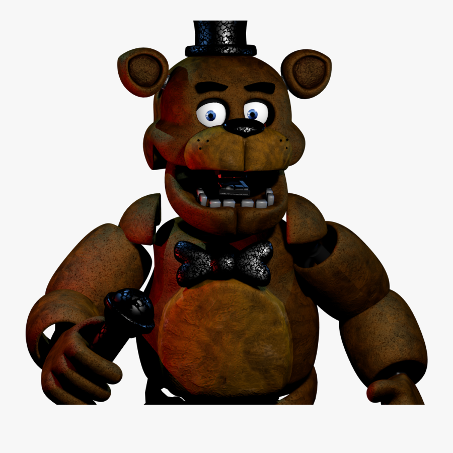 Figure,fictional Character,bear,animal Figure,clip - Freddy Do Five Nights At Freddy's 1, Transparent Clipart