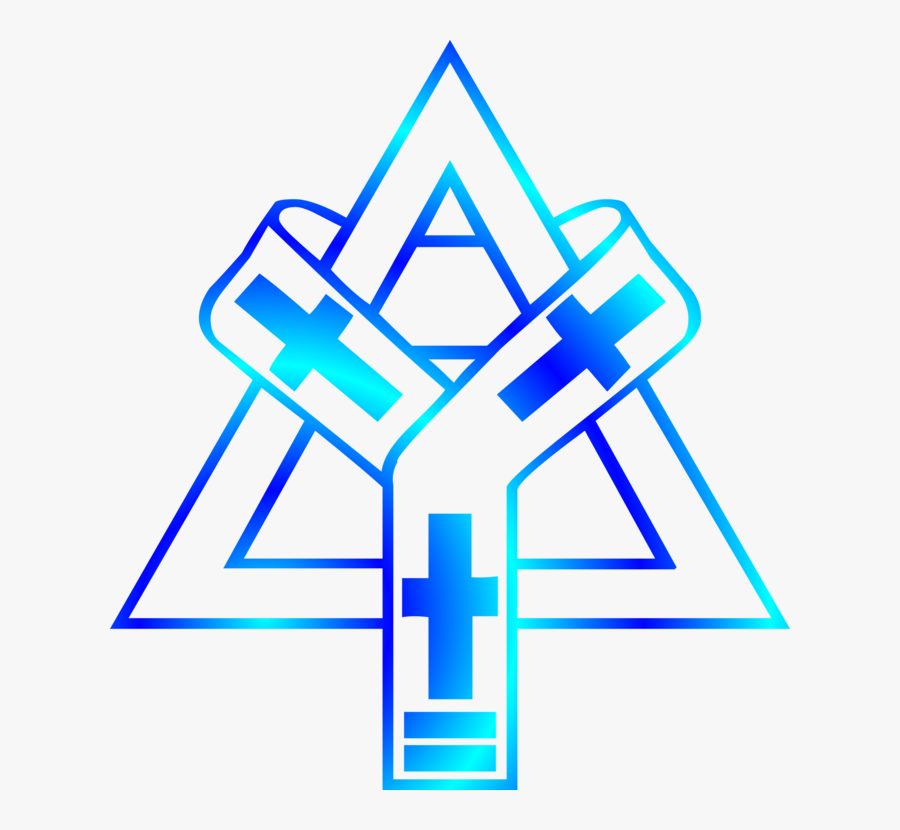 Angle,symmetry,area - Job's Daughters International Logo, Transparent Clipart
