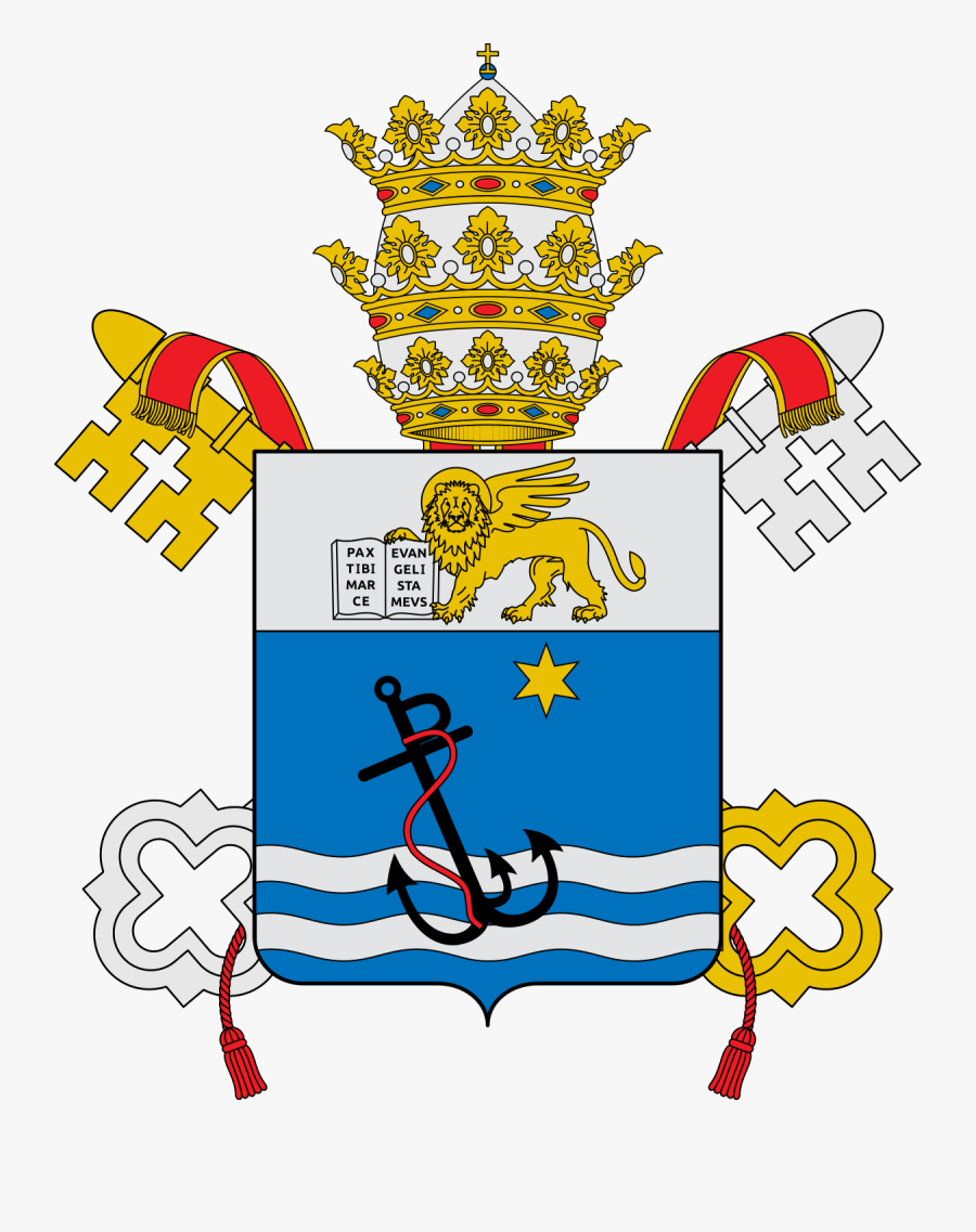 Coat Of Arms Of Pope Pius X - Did The Medici Coat Of Arms Look Like, Transparent Clipart
